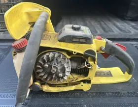 Ty46eva John Deere Vintage Chainsaw For Parts Free Shipping
