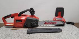 Jonsered Cs16i Cordless Chainsaw With 2 Batteries And Charger