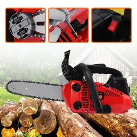 25.4cc Kayesampra Gr2500 10 Inch Pro Petrol Top Handle Chainsaw 2-stroke 2500 Gasoline Chain Saw