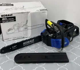 Kobalt 195526049760 80v Max Brushless Cordless 16 Inch Chainsaw Tool Only
