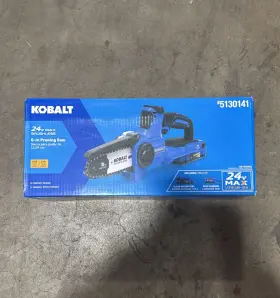 Kobalt 195532001608 24 Volt 6-in Brushless Chainsaw With 2ah Battery And Charger 189.00 Brand New