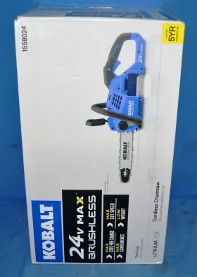 1224b-03 Kobalt 692042011702 Kcs 24v Max Brushless Chainsaw 12 Inch . Tool Only