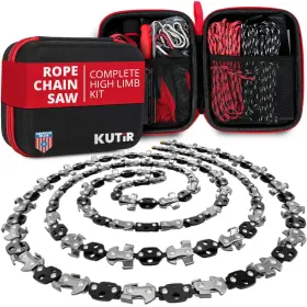 Ku-hlcs01 Kutir 55 Inch High Limb Rope Saw 360 Chain For Manual Tree Cutting