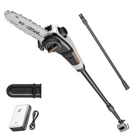 Litheli 740907585254 U20 Pole Saw For Tree Trimming 8ftft Electric Cordless Saws Trimmer 27.5ft/s