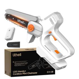 Litheli U20mc00-0a110 6-inch Mini Chainsaw Cordless Battery Powered Handheld Electric Wit
