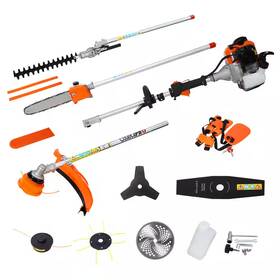 Lycvki 313057098075 8 In 1 Multi-functional Trimming Tool56cc 2-cycle Garden Tool System With Gas Po