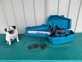 Makita Dcs6000i Dcs 6000i Chainsaw 20 Inch With Case Runs Good See Video