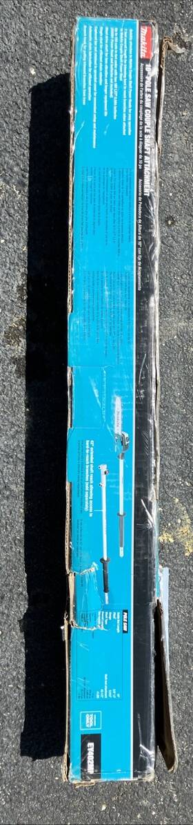 Makita Ey401mp 10 Inch Pole Saw Attachment 18v Cordless 18 Volt Lxt Couple Shaft