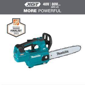 Makita Gcu01z Xgt 12 Inch 40v Max Brushless Battery Top Handle Electric Chainsaw Tool Only