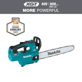 Makita Gcu03z Xgt 40v Max Brushless Battery Top Handle Electric Chainsaw Tool Only