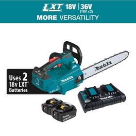 Makita Xcu09pt Lxt 16 Inch 18v X2 36v Lithium-ion Brushless Battery Top Handle Chain Saw Kit 5.0