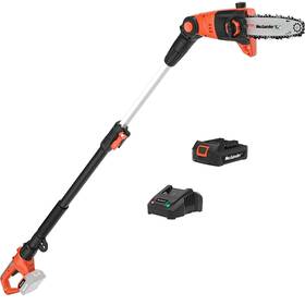 Maxlander 926417202490 8 Inch Cordless Pole Saw 20v Power Chainsaw For Tree Trimming Telescop