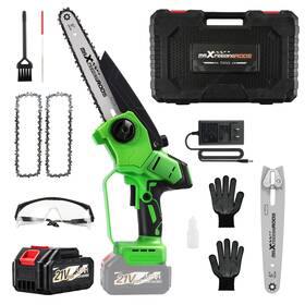 Maxpeedingrods 8k6nma 1200w Cordless Brushless For Mini Chainsaw 8 Inch 6 Battery Powered Auto-oiling