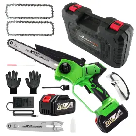 Gc7t86 Maxpeedingrods 6/8 Inch For Cordless Mini Chainsaw Brushless Electric Chain Saw With Battery 3.0a