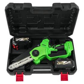 Maxpeedingrods Hjw9rv Cordless For Mini Chainsaw 1200w Brushless Motor 6 Inch 8 Bar 2 Battery Tool-free