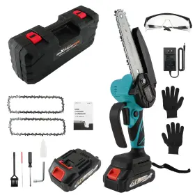 Qe41vw Maxpeedingrods 6 Inch For Electric Mini Chainsaw Cordless Saw 2x 21v Battery 3x Chain