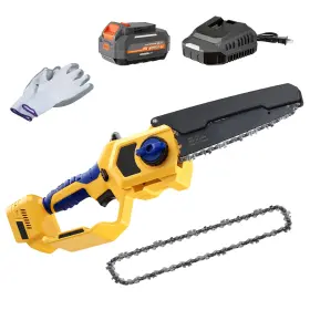 Mayoki 739608070534 Cordless 8in Chainsaw Compatible With Dewalt 20v Max Battery Electric Portab