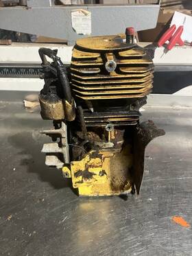 Mcculloch 214716 Super Pro 80/81 Short Block Good Cylinder Automatic Oiler Only