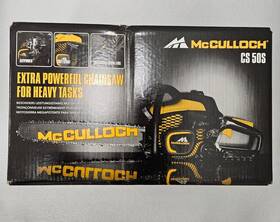 Mcculloch 393089093036 Open Box Cs 50s 15 Inch Gas Powered Chainsaw Two Stroke Soft Start 50cc