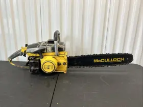5-10e Mcculloch Untested For Parts Vintage 5-10 Chainsaw With Bar Used Fast Shipping