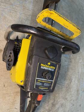 Mcculloch Cs-590-24 Vintage Super Pro 81 Running Chainsaw