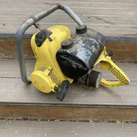 Mac-15 Mcculloch Vintage Mac 15 Chainsaw For Parts Repair Untested Estate Turns Over
