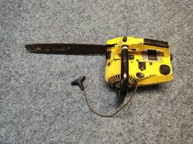 Mcculloch Mp370g Power Mac 6 Automatic Gasoline Chainsaw Yellow Chain Oiler