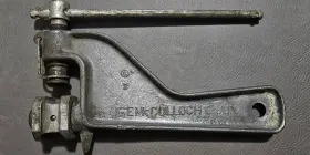 No56224 Mcculloch Vintage Collectible Cast Iron Mc Culloch Chainsaw Mender Tool Part