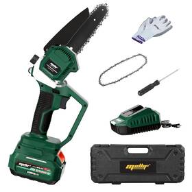 Mellif 739608068791 Cordless 6in Chainsaw For Makita/18v Battery Brushless Mini Pruning