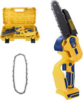Mellif Cs-dcb20 Cordless Power Chainsaw For Dewalt 20v Max Lithium Battery 6-inch Hand-held Min