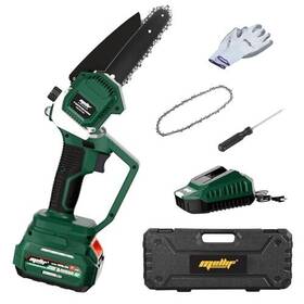 Mellif Mfcs003 Cordless Mini Chainsaw 6 Inch Compatible With Mt And 18v Battery Green