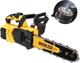 18-20v Mgym 12 Inch Brushless Cordless Chainsaw For Dewalt Batteries High-efficiency