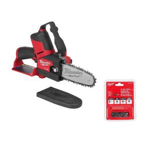 Milwaukee 2527-20-49-16-2732 Hatchet 6 Inch Pruning Saw Tool-only 12v Li-ion Brushless With Extra Chain