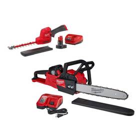 Milwaukee 2533-21-2727-21hd M12 Fuel 8 Inch 12v Lithium-ion Brushless Cordless Hedge Trimmer Kit And M18