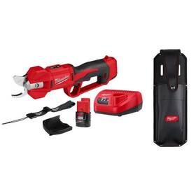 Milwaukee 2534-21-49-17-2765 Cordless Pruner Kit 12v Brushless With Holster 2.0ah Battery Charger