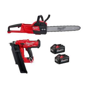 Milwaukee 2727-20-2744-20-48-11-1862 M18 Fuel 16 Inch 18v Brushless Battery Electric Chainsaw With 3-1/2 21-degree Ho