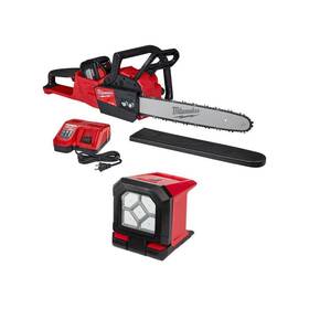 Milwaukee 2727-21hd-2365-20 Lithium-ion Brushless Electric Battery Chainsaw Kit Chain Brake Red