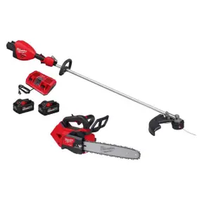 3006-22-2826-20t Milwaukee M18 Fuel 18v Brushless Cordless 17 Inch Dual Battery String Trimmer With 14 Top