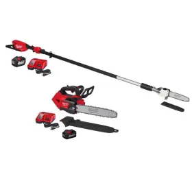 3013-21-2826-21t Milwaukee Cordless Telescoping Pole Saw 18v With Top Handle Chainsaw Batteries