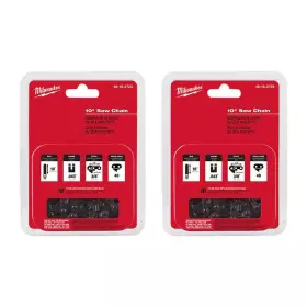 49-16-2720 Milwaukee 313027683676 Chainsaw Chain 10 Inch For M18 Fuel Quik Lok Pole Saw 2-pack