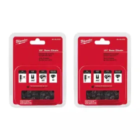 49-16-2720 Milwaukee 445000795700 Chainsaw Chain 10 Inch For M18 Fuel Quik Lok Pole Saw 2-pack
