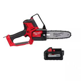 Milwaukee 445008434465 M18 Fuel 8 Inch 18v Lithium-ion Brushless Electric Battery Chainsaw Hatchet With 6.0