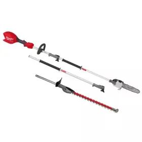 Milwaukee 445022315320 M18 Fuel 18v 10 Inch Brushless Cordless Battery Powered Quik-lok Pole Saw With Hedg