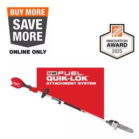 Milwaukee 445037998990 M18 Fuel 18v 10 Inch Brushless Cordless Battery Powered Pole Saw With Quik-lok At