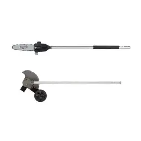 49-16-2720-49-16-2718 Milwaukee M18 Fuel Quik-lok 10 Inch Pole Saw Attachment And 8 Edger