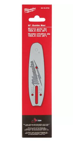 Milwaukee 49-16-2733 6 Inch Pruning Saw Guide Bar