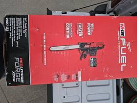 Milwaukee 6093957 M18 Fuel 20 Inch Dual Battery Chainsaw Bar Length In Model#