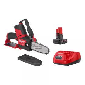 Milwaukee 711181287394 M12 Fuel 12v Lithium-ion Brushless Battery 6 Inch Hatchet Pruning Saw Kit With 4