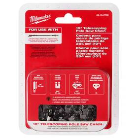 Milwaukee 711181539387 10 Inch Telescoping Pole Saw Chain