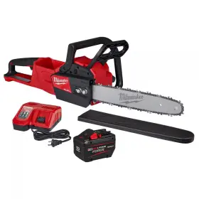 Milwaukee 726085015936 M18 Fuel 16 Inch 18v Lithium-ion Brushless Battery Chainsaw Kit With 12.0 Ah Batt
